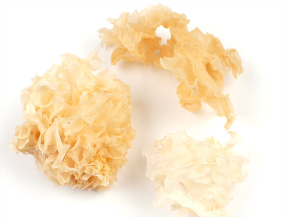 Cauliflower/White Woodear Mushroom