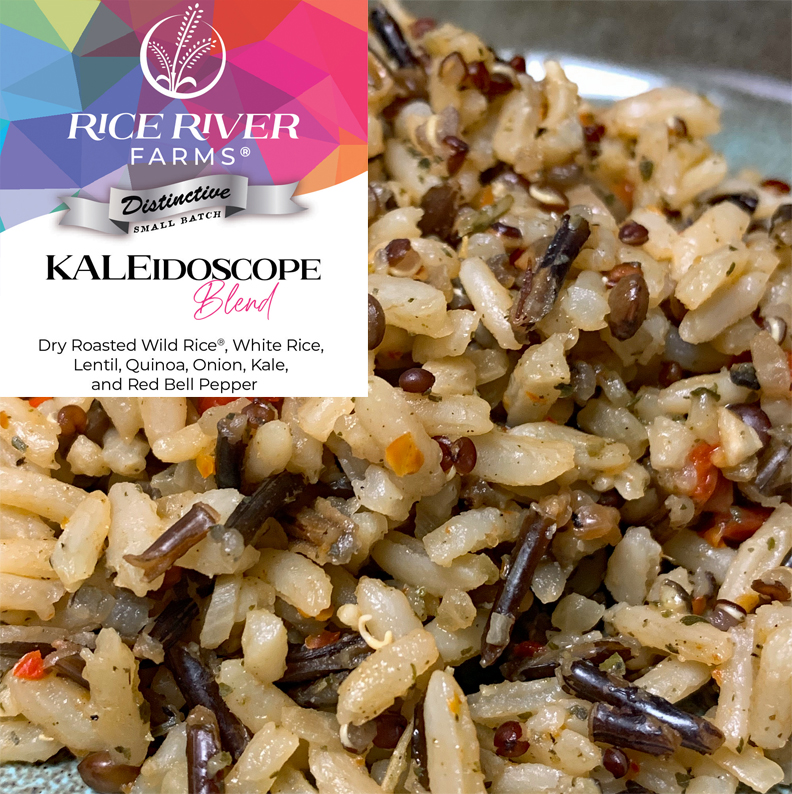 Missing image for RICE RIVER FARMS KALEIDOSCOPE BLEND w/Garlic Peppercorn Seas. - Naturally Gluten Free