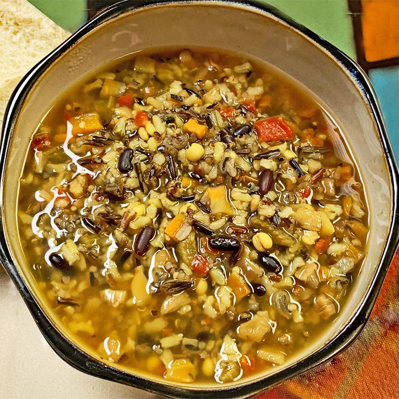 Chieftain's Wild Rice Lumberjack Soup