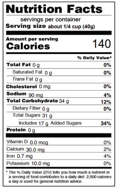 Papaya Diced Nutritional