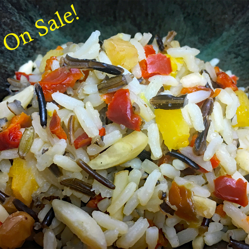 Wild Rice with Raisins, Apricots, Barley, Almonds, Fruit Blend